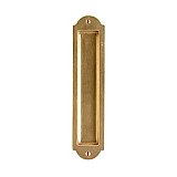 Solid Bronze Pocket Door Flush Pull 11"