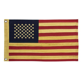 American Flag - Aged Antiqued - 28" Wide