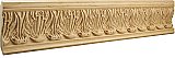 7/8" D x 4-3/4" H Basswood Acanthus Hand Carved Moulding - 8 Linear Feet