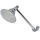Kingston Brass P10K1 Victorian 4-7/8" Shower Head with 10" Adjustable Shower Arm - Polished Chrome