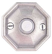 Lighted Bronze Electric Doorbell, Tuscany Octagon Style, Multiple Finishes
