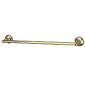 Metropolitan Collection 18" Towel Bar - Polished Brass