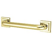 36" Claremont Collection Safety Grab Bar for Bathroom - Polished Brass