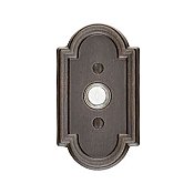 Lighted Bronze Electric Doorbell, Tuscany #11 Style, Multiple Finishes