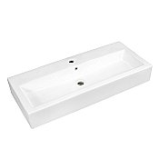Fauceture Anne 39" x 17" Rectangular Vessel Sink - White