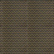 Art Deco Manhattan Black 11-3/4" x11-3/4" Porcelain Floor & Wall Tile - Per Case of 13 - 12.74 Sq. Ft.