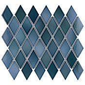 Hudson Kite Aquamarine 10-1/8" x 11-3/4" Porcelain Mosaic Tile -10 Sheets Per Case -8.56 Sq. Ft.