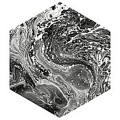 Ebru Hex 9-1/8" x 10-1/2" Porcelain Floor & Wall Tile - 16 Tiles Per Case - 8.16 Sq. Ft.
