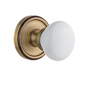 Grandeur Complete Door Set - Featuring Georgetown Rosette and Hyde Park Knob
