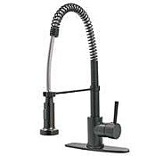 Gourmetier Single Handle Pre-Rinse Pull-down Kitchen Faucet