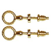 Cheval Mirror Mount - Polished Brass Lacquered