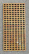 Antique Oak Heat Grate or Register - 29-3/4" x 13-3/4"