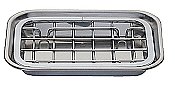 Sinkworks two-Piece Soap Dish - Stainless Steel