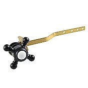 Kingston Brass KTBX0 Buckingham Front Mount Toilet Tank Lever, Matte Black