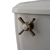 Kingston Brass KTZX8 Tank Lever, Brushed Nickel