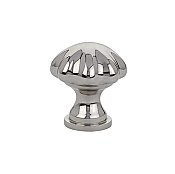 Melon Cabinet Knob - 1-1/4" Diameter - Polished Nickel