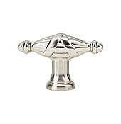 Ribbon & Reed Finger Pull or Knob - Large - Satin Nickel