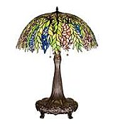 Tiffany Style Honey Locust Table Lamp