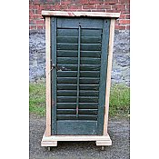 Repurposed Shutter End Table Cabinet