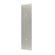 Solid Brass Push Plate for 8" Door Pull