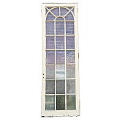 Antique 33-3/4” x 101-3/8” Pine Exterior Door - Circa 1900
