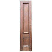 Antique 20” x 88-5/8” Gumwood 2-Panel Interior Door - Circa 1920