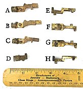 Corbin Antique Mortise Lock Parts - Plungers