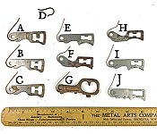 Corbin Antique Mortise Lock Parts - Tumblers