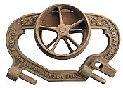 Antique Cast Iron "Richards Parlor Door Hanger" by Wilcox Mfg. Co. - Circa 1881