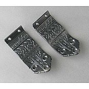 Pair of Antique Cast Iron Handrail Brackets by Sargent & Co. - Circa 1888
