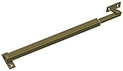 Solid Brass Friction Casement Window Adjuster & Stay