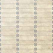Crackle Cream Décor 2-7/8" x 11-7/8" Ceramic Wall Tile - 22 Tiles Per Case - 5.28 Square Feet