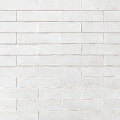 Crackle White 2-7/8" x 11-7/8" Ceramic Wall Tile - 22 Tiles Per Case - 5.28 Square Feet