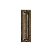 Solid Bronze Pocket Door Flush Pull 8"