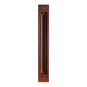 Solid Bronze Pocket Door Flush Pull 12"
