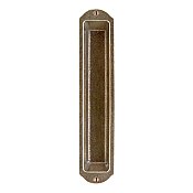 Solid Bronze Pocket Door Flush Pull 12-1/4"