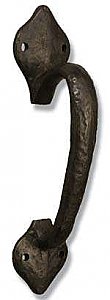 Rustic Bronze Gate Pull, 8" for Gates or Doors