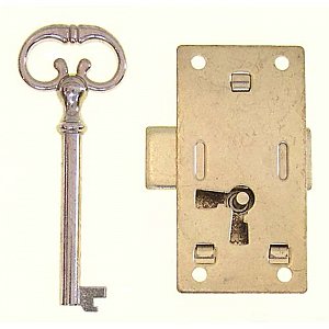 Non-Mortise (Surface) Lock for Wardrobes and Cabinets