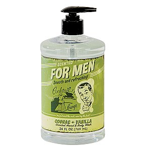San Francisco Soap Co. FOR MEN Liquid Body Wash/Hand Soap - Cognac Vanilla