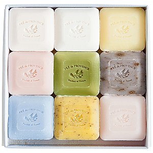 Pre de Provence Soap Gift Box of 9 Luxury 25g Soaps