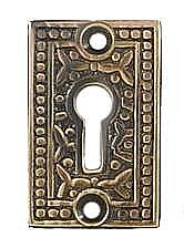 Rice Keyhole Cover, Antique Copper