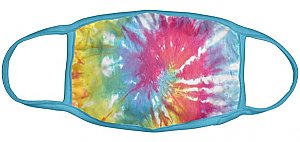 Face Covering or Mask - Rainbow Tie Dye