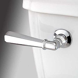 Metropolitan Toilet Flush Lever - Polished Chrome