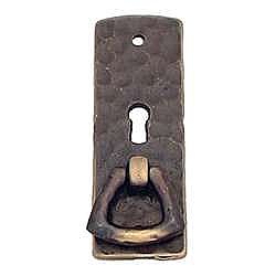 L. & J.G. Stickley Door Pull, Antique Brass