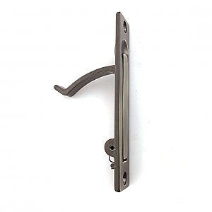 Solid Forged Brass Pocket or Sliding Door Edge Pull, 3-7/8" Long by 3/4" Width