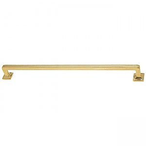Brass Mission Style Appliance Pull, 12" on Center