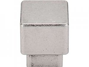 Sanctuary Collection 1" Tapered Square Knob - Pewter Antique