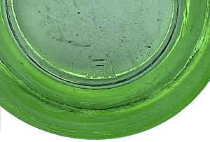 Antique Hazel Atlas Green Depression Glass Caster Cup - Sold Each