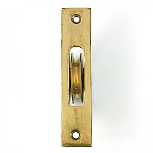 Brass Window Sash Pulley - Square Ends