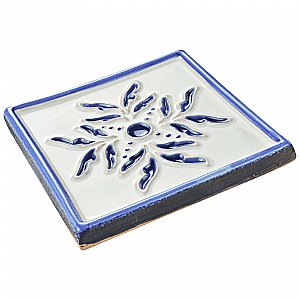 Novecento Taco Evoli Cobalto 5-1/8" x 5-1/8" Ceramic Tile - Sold Per Tile